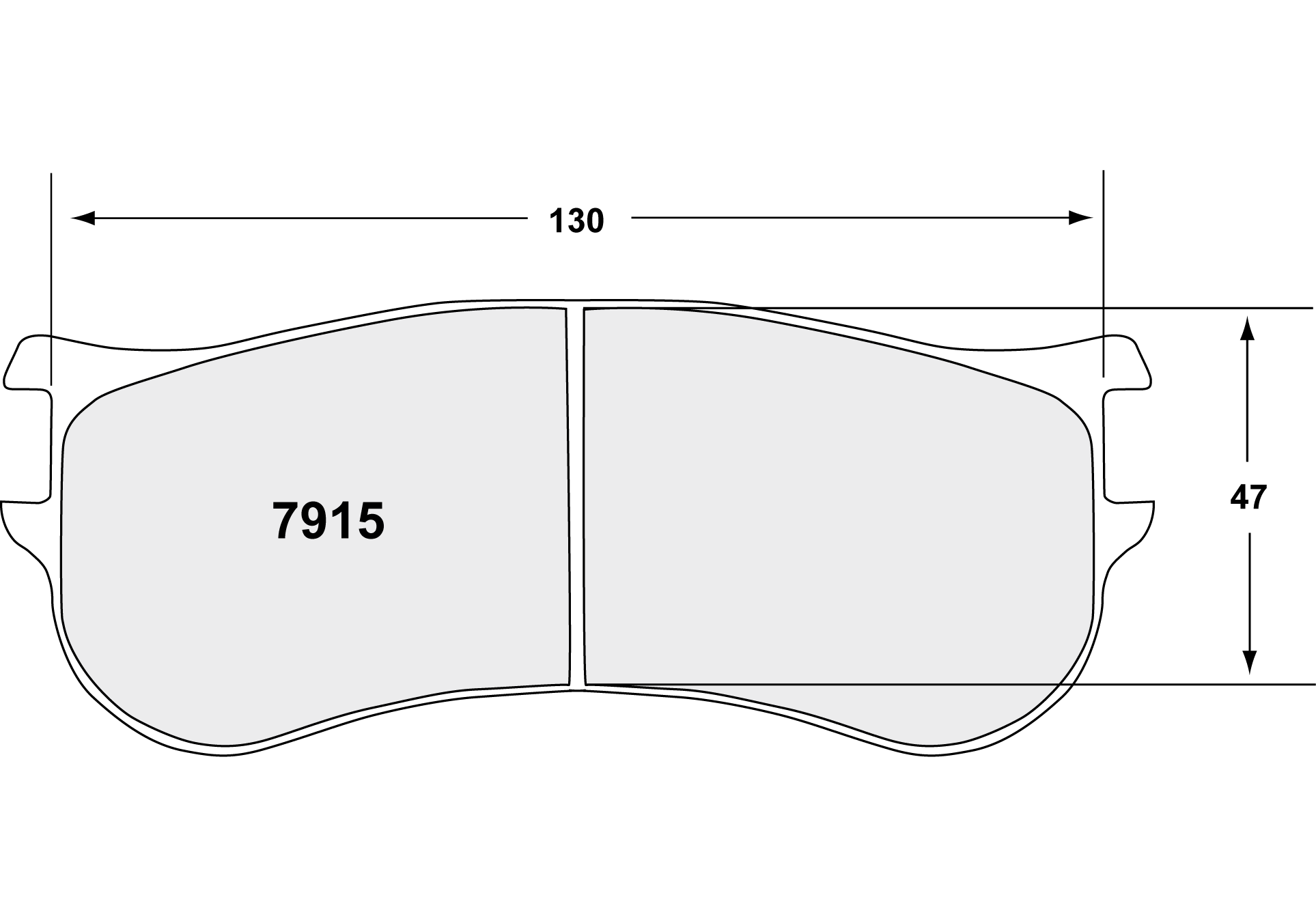 7915.13.19.34 PFC 13 for PFC ZR94 Caliper