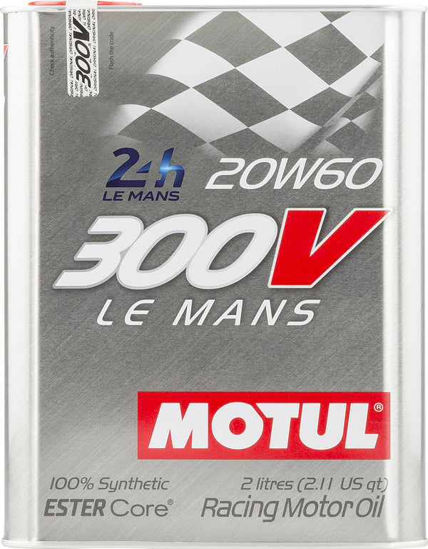 Motul 300V Le Mans 20W60 Huile moteur de compétition - 2L