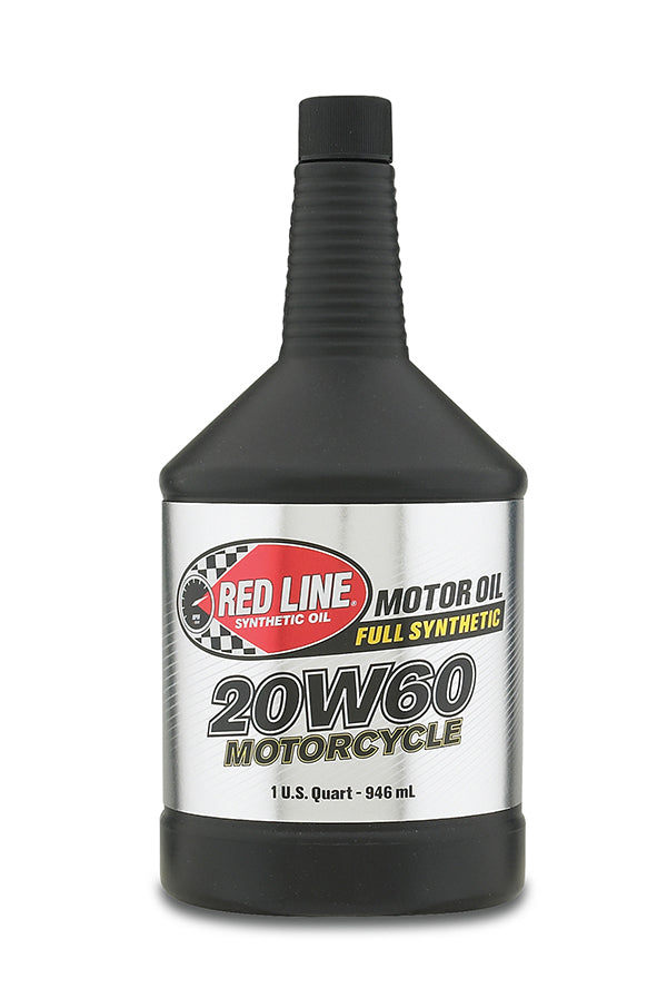 Red Line 20W60 Motorcycle Oil quart