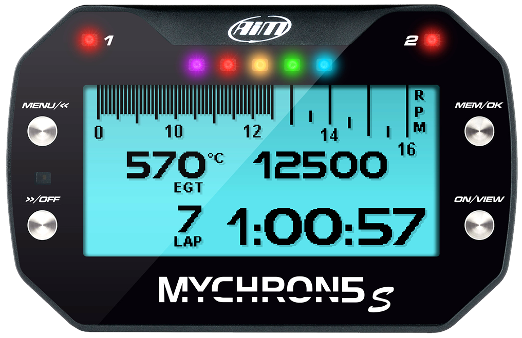 Aim MyChron5S Kart Lap Timer & Data Logger