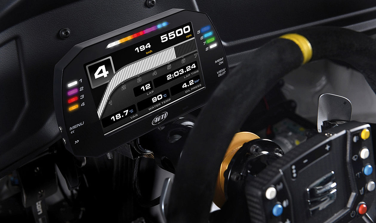 AiM MXG 1.3 7" TFT Racing Dash Logger