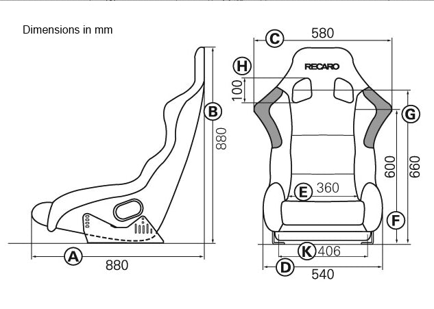 Recaro Profi SPG XL Seat