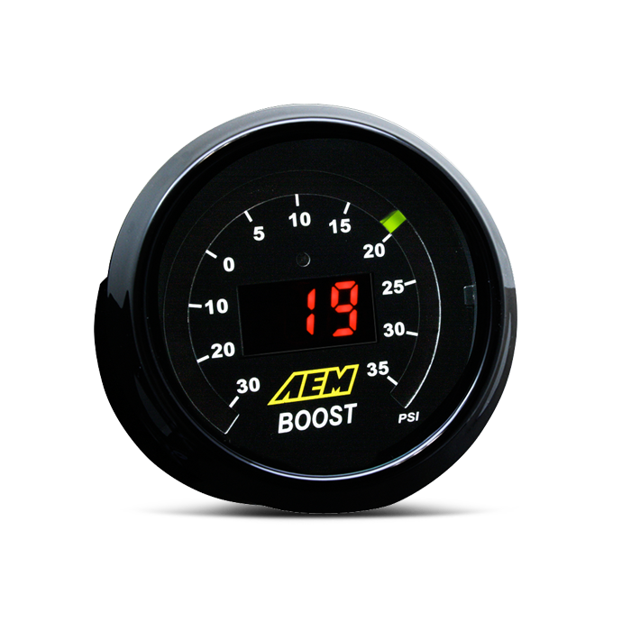 AEM Digital Boost Gauge 30 to 35psi