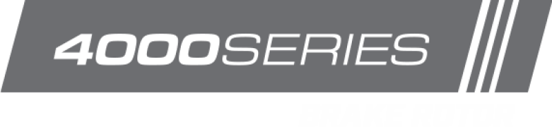 DBA 00-01 Cherokee Sportswagon/Wagoneer / 99-06 Wrangler Front Slotted 4000 Series Rotor