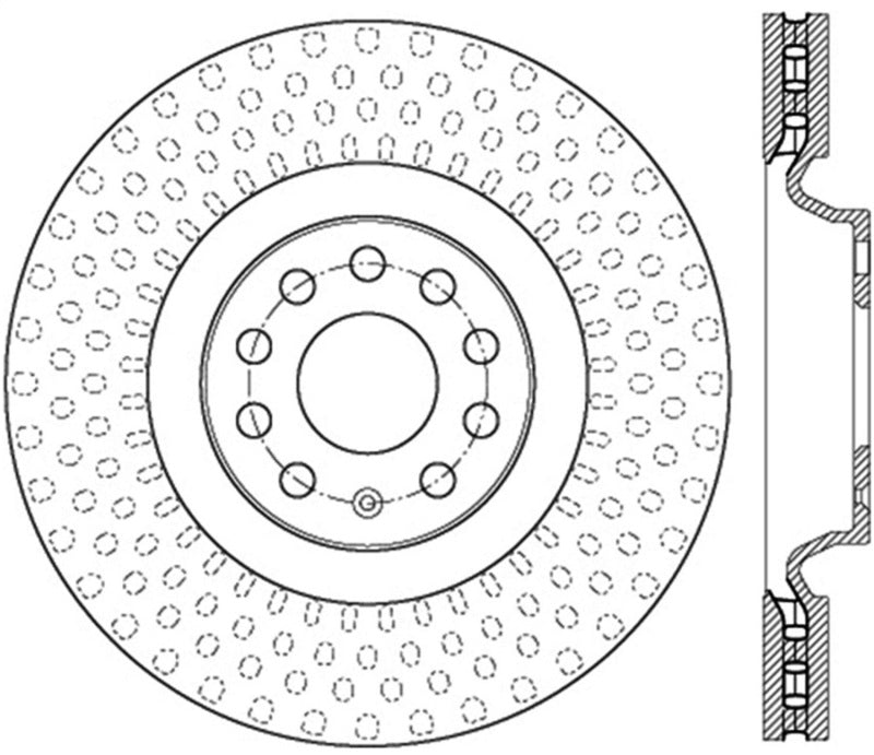 Disque de frein sport rainuré StopTech