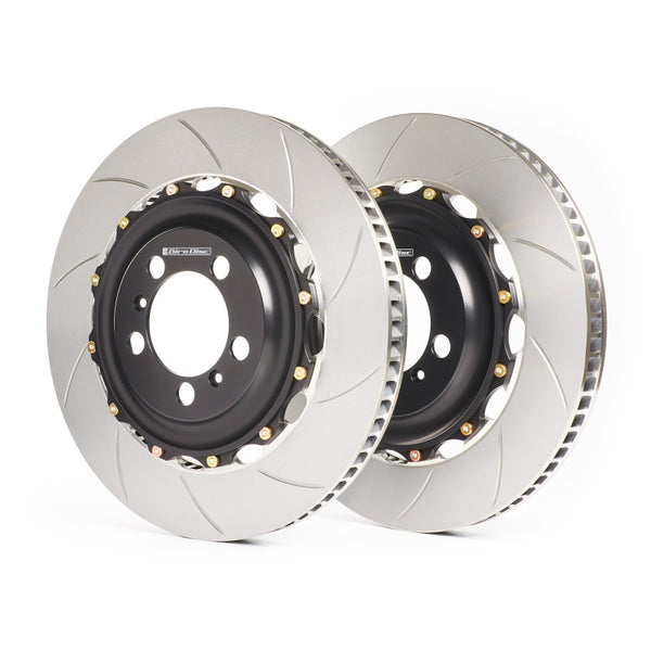 GiroDisc 97-04 Audi A6/Allroad (C5 w/Alcon/Stoptech 355x32 Rotors) Slotted Front Rotors