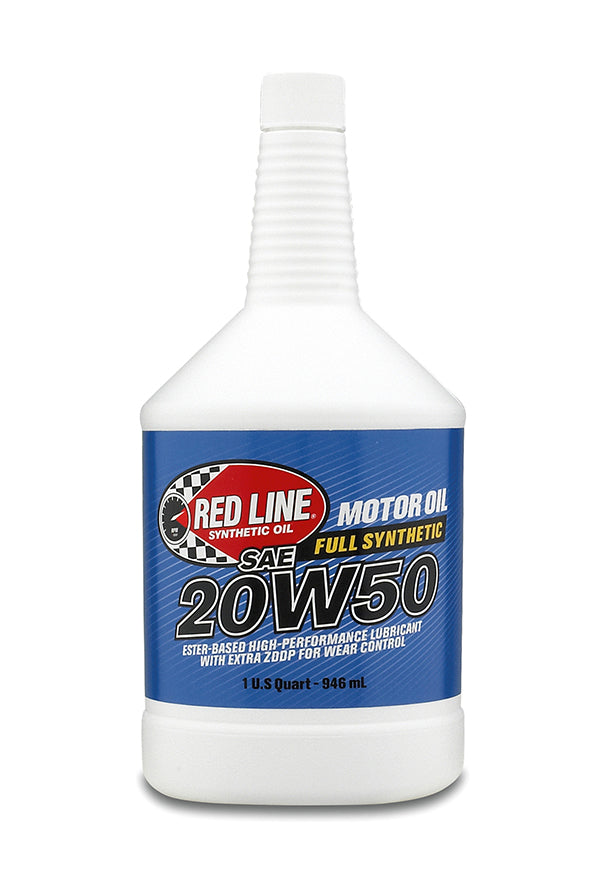 Red Line 20W50 Motor Oil quart