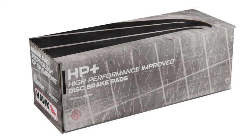 Hawk HB350N.496 90-01 Acura Integra (excl Type R) / 98-00 Civic Coupe Si HP+ Street Rear Brake Pads