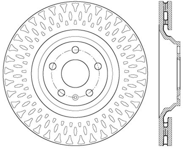 Disque de frein sport rainuré StopTech