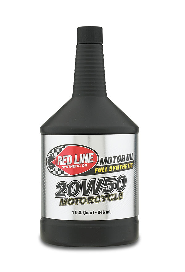 Red Line 20W50 Motorcycle  Oil quart