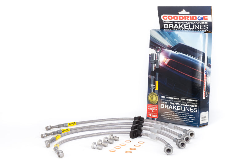Goodridge 98-00 Honda Accord w/ Rear Disc Brake Lines