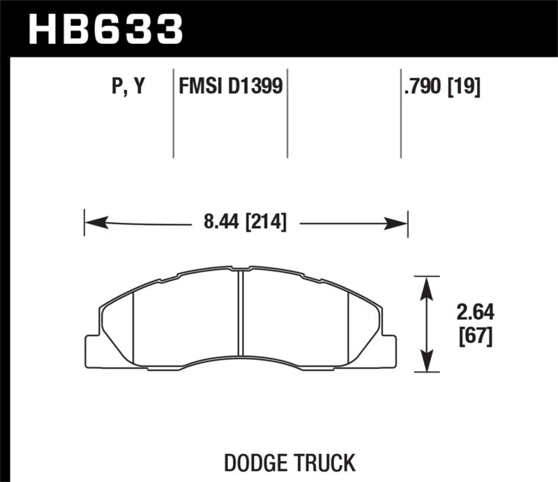 Plaquettes de frein Hawk Super Duty Street