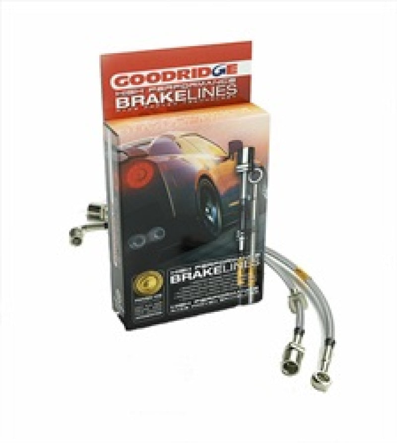 Goodridge 97-01 Nissan Frontier 4WD/99-01 Frontier 2WD/98-06/01 XTerra 2in Extended SS Brake Lines