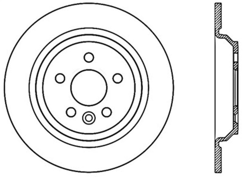 Disque de frein sport rainuré StopTech