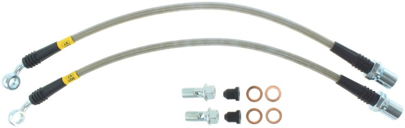 StopTech 98-05 Lexus GS300/GS350/GS400/GS430/GS450H Conduites de frein arrière en acier inoxydable