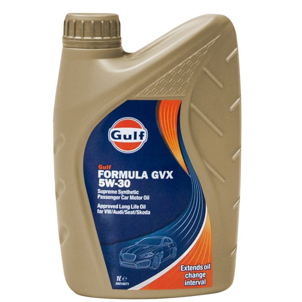 Huile moteur Gulf 5W30 Formula GVX - 1L