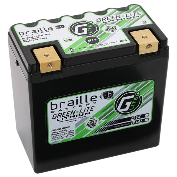 G14 Batterie Braille Green-Lite Li-Ion 4 lbs/575PCA