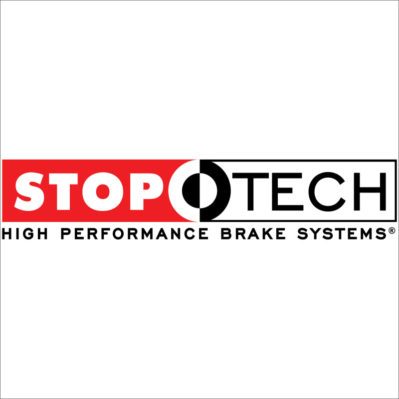 StopTech Premium High Carbon 13-14 Ford Mustang/Shelby GT500 Left Front Disc Slotted Brake Rotor