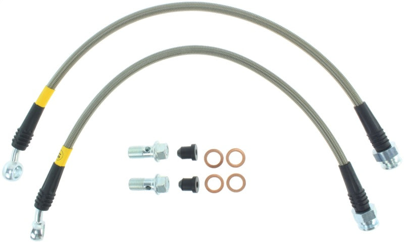 Conduites de frein arrière StopTech en acier inoxydable pour Mazda 93-95 RX-7