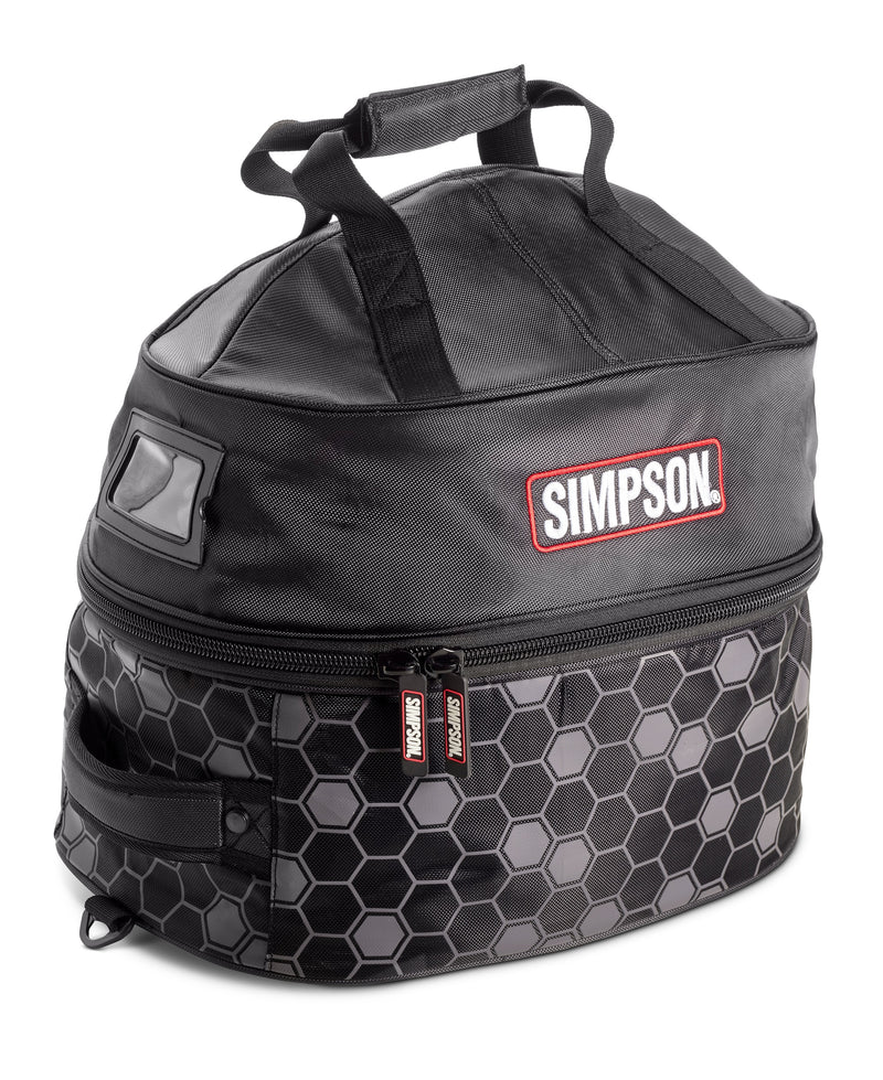 Simpson Racing Helmet and FHR Bag