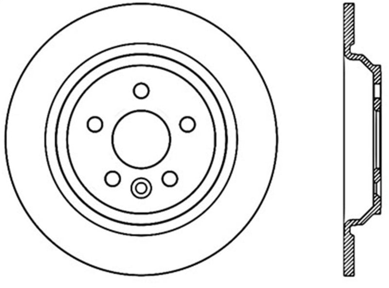 Disque de frein sport rainuré StopTech