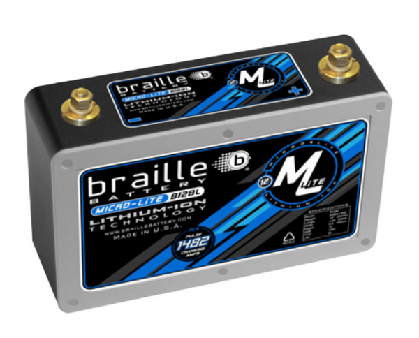 B128L Braille Micro-Lite Li-Ion Battery 8.3lbs/1698PCA