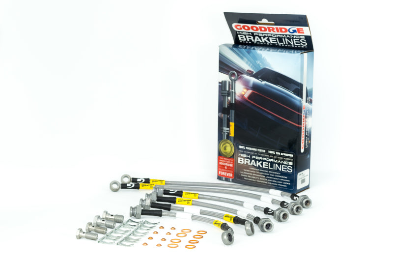 Goodridge 08-10 Chevy Cobalt SS Models w/ Brembo Calipers Stainless Steel Brake Lines Kit