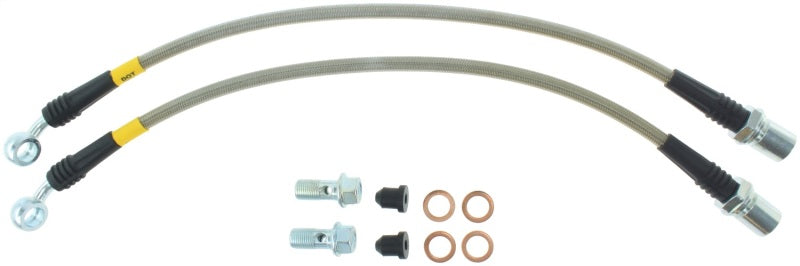 StopTech 95-06 Lexus LS Conduites de frein arrière en acier inoxydable